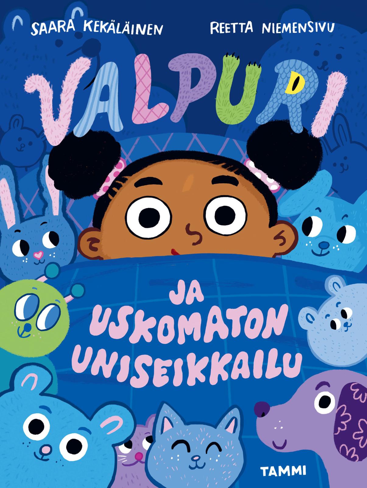Etukansi. Reetta Niemensivu Valpuri ja uskomaton uniseikkailu