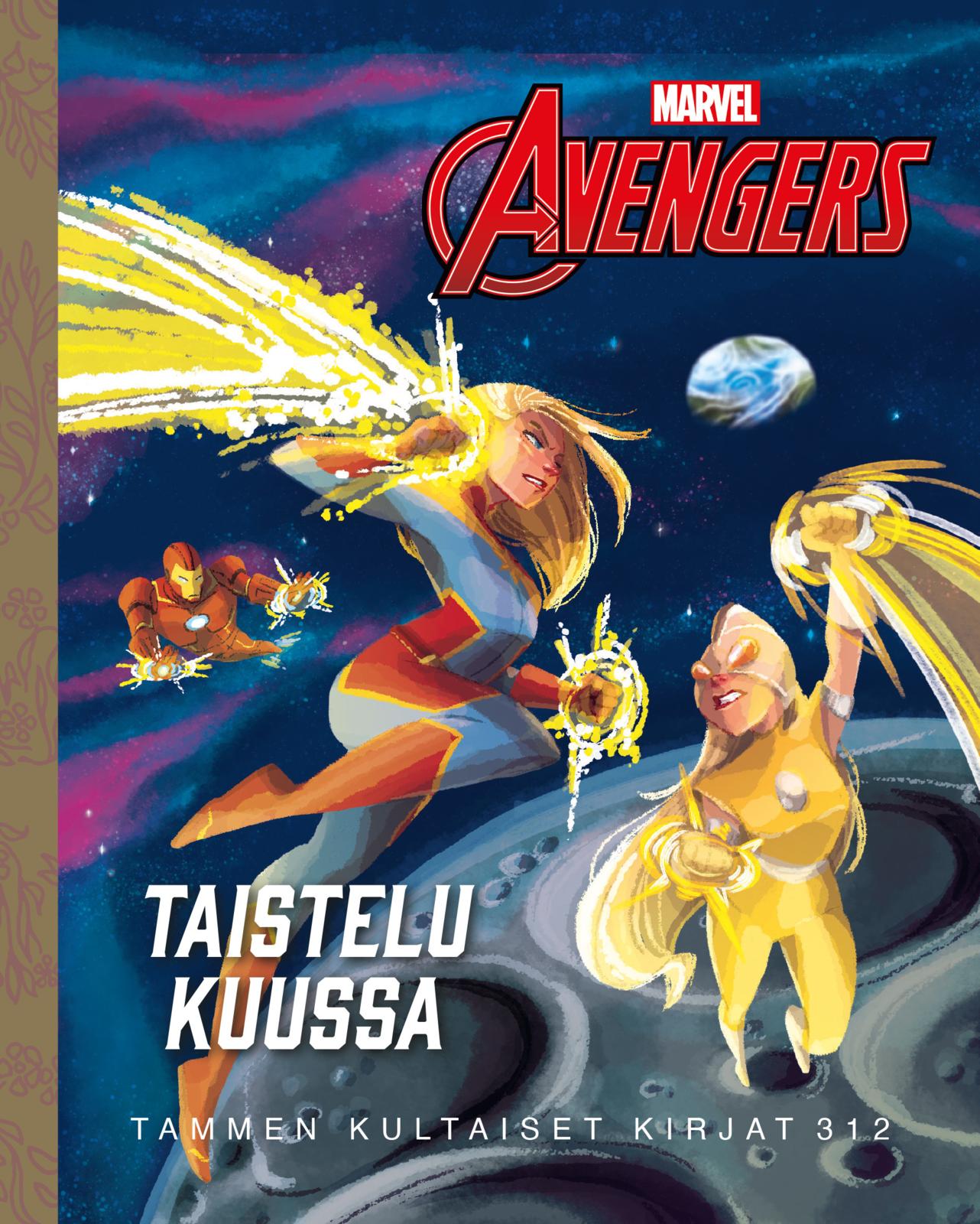 Etukansi. Patrick Spaziante Marvel. Kostajat. Taistelu Kuussa. TKK 312