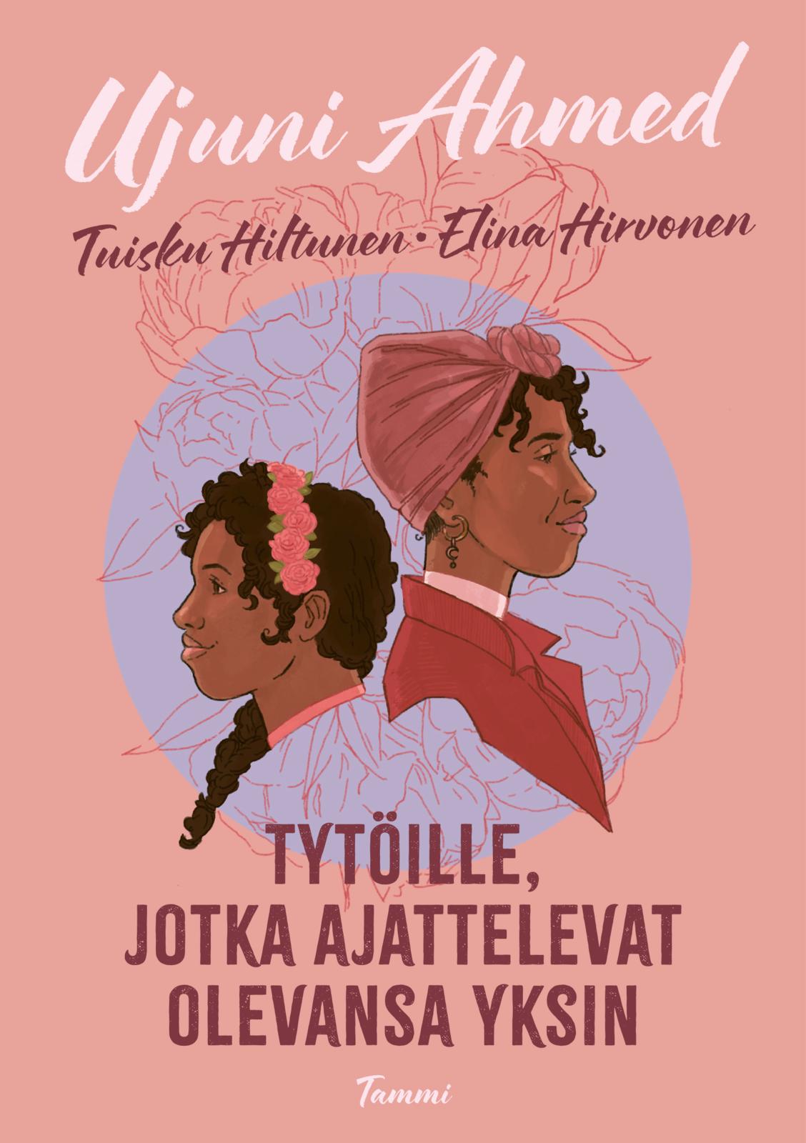 Etukansi. Elina Hirvonen Tytöille, jotka ajattelevat olevansa yksin. Sarjakuvaromaani