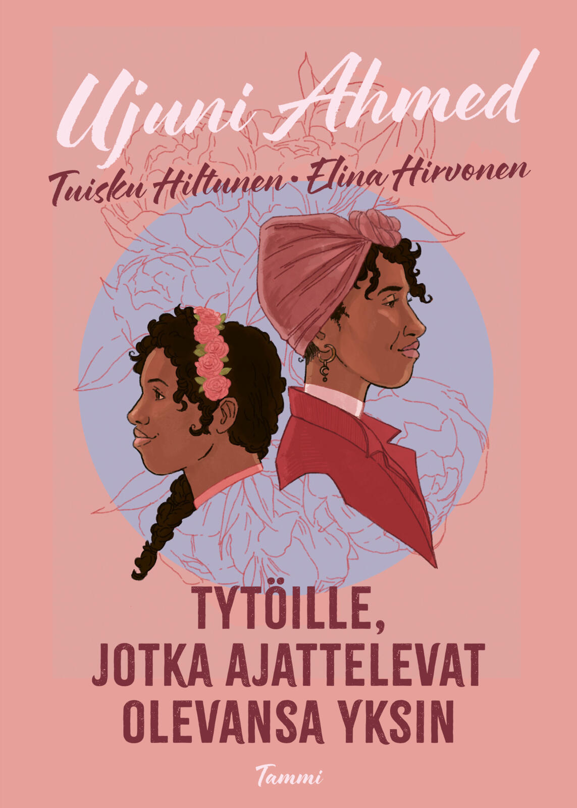 Etukansi. Elina Hirvonen Tytöille, jotka ajattelevat olevansa yksin. Sarjakuvaromaani