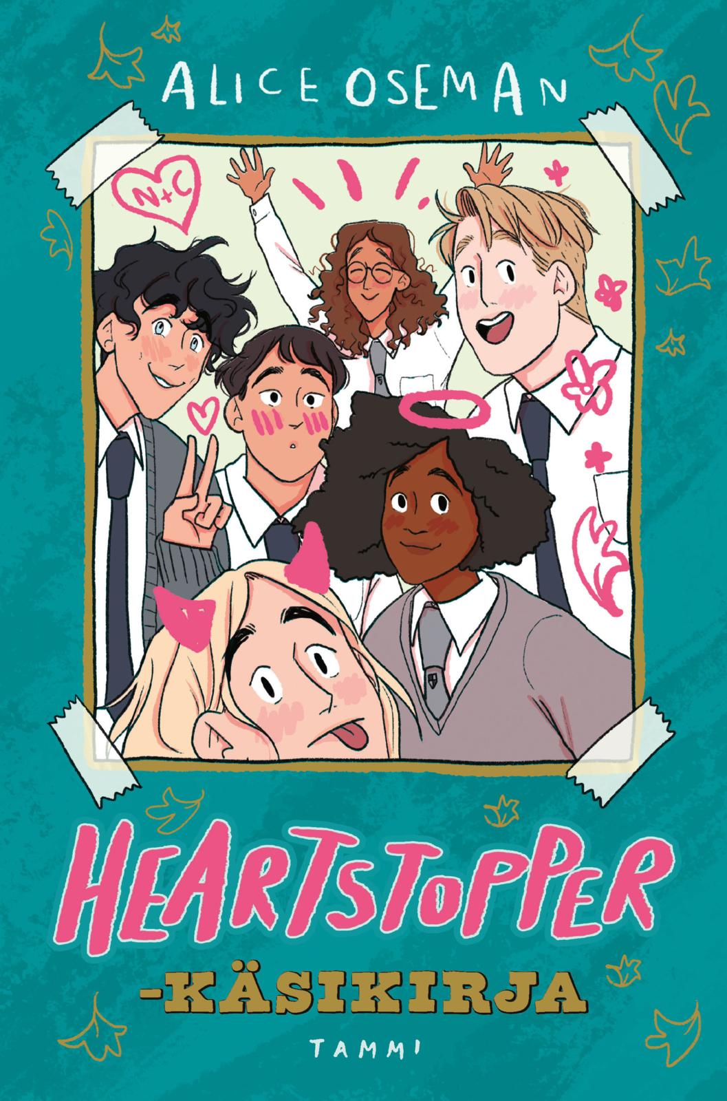 Etukansi. Alice Oseman Heartstopper-käsikirja