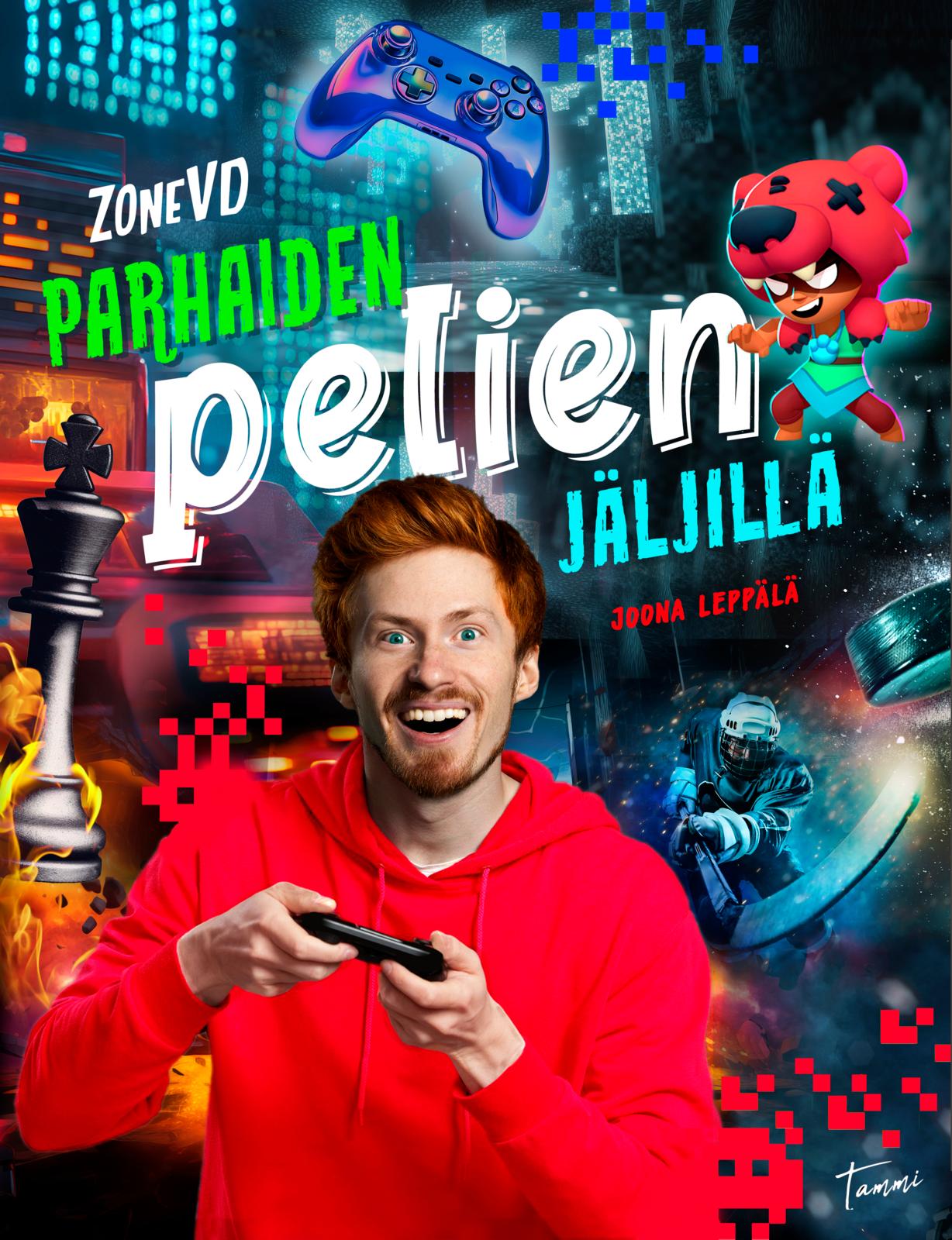 Etukansi. Joona Leppälä. ZoneVD parhaiden pelien jäljillä