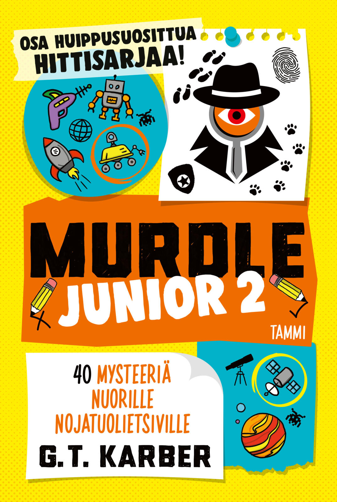 Etukansi. G. T. Karber Murdle Junior 2