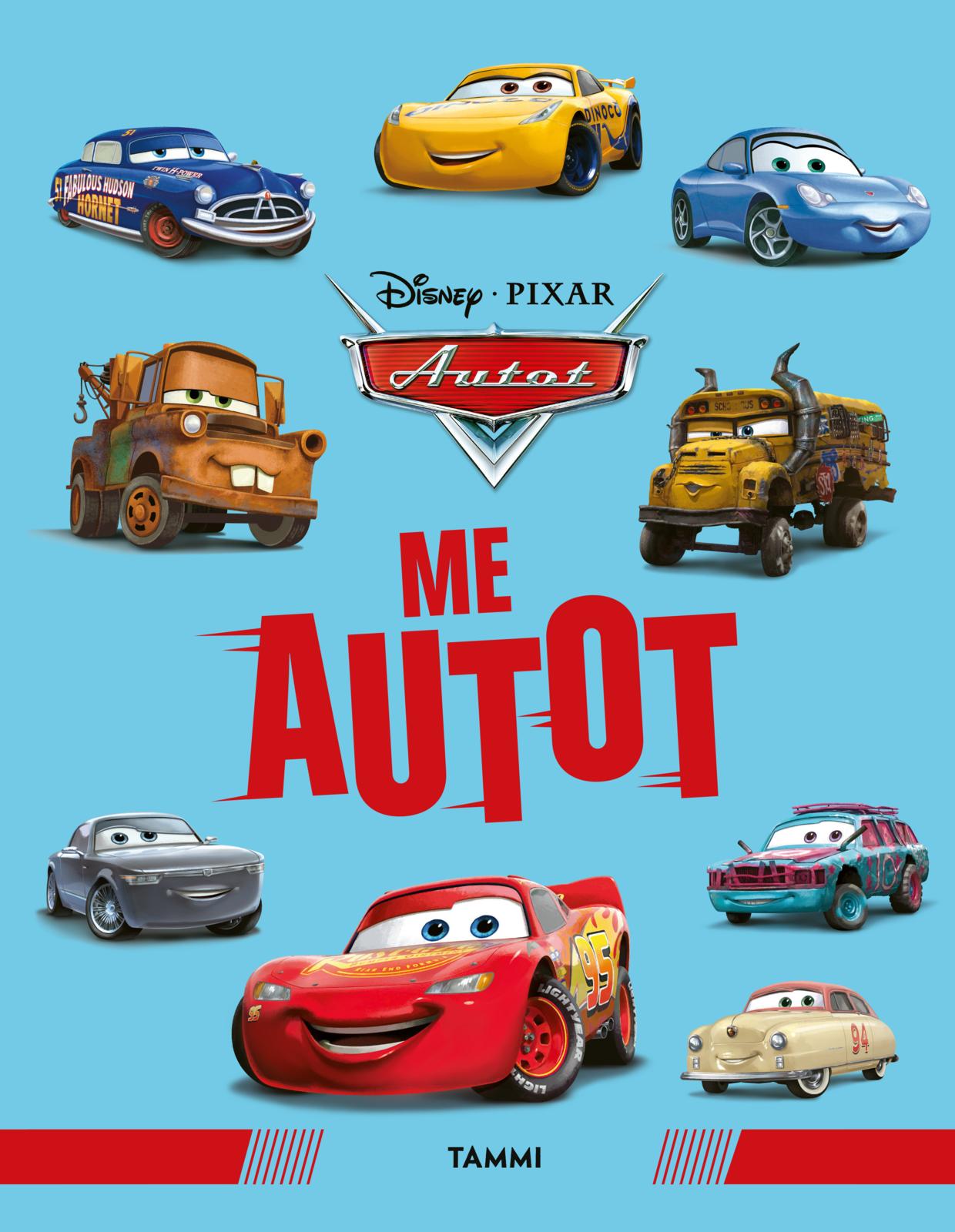 Etukansi. Disney . Disney Pixar Autot. Me autot