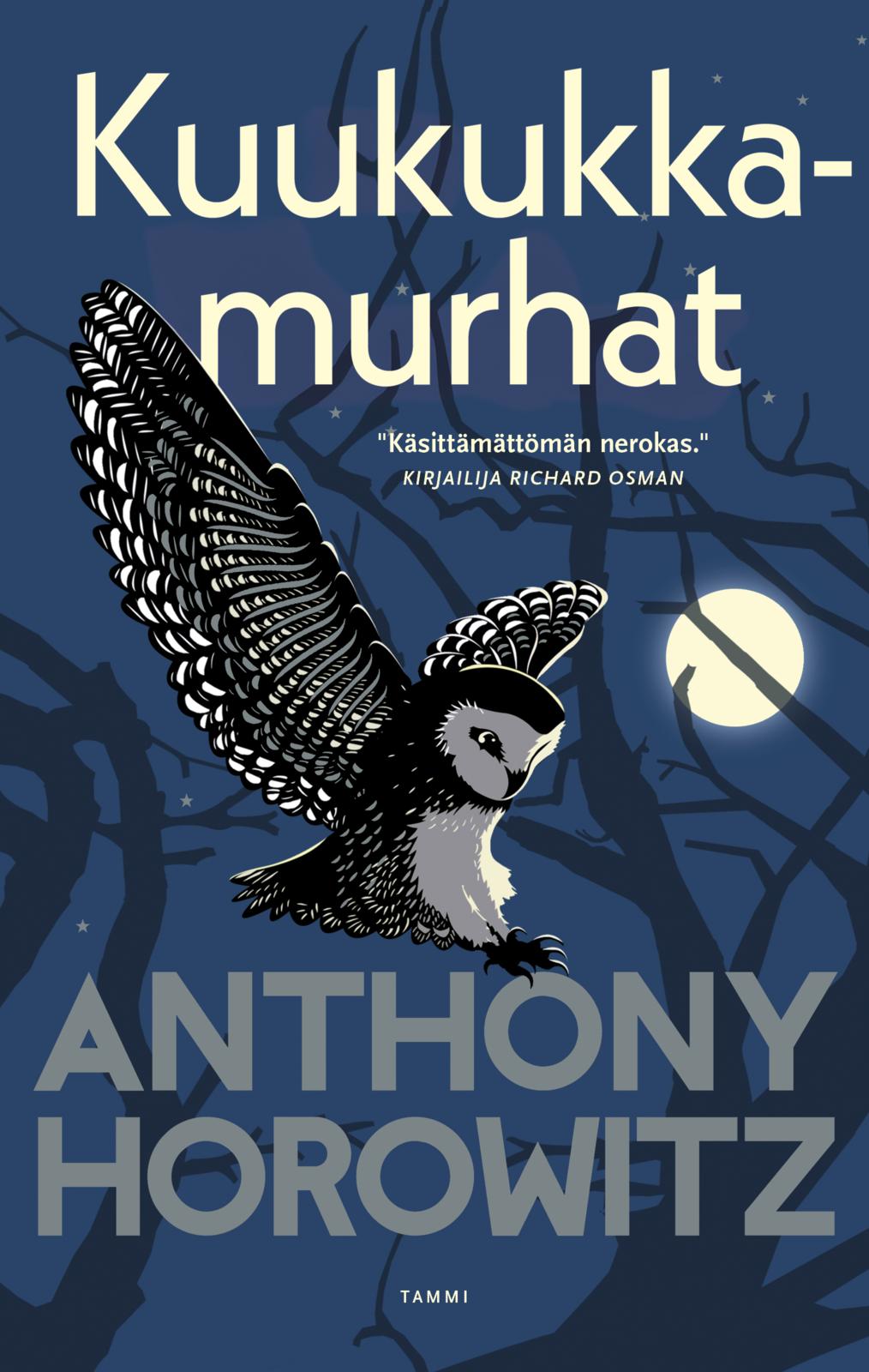 Etukansi. Anthony Horowitz Kuukukkamurhat