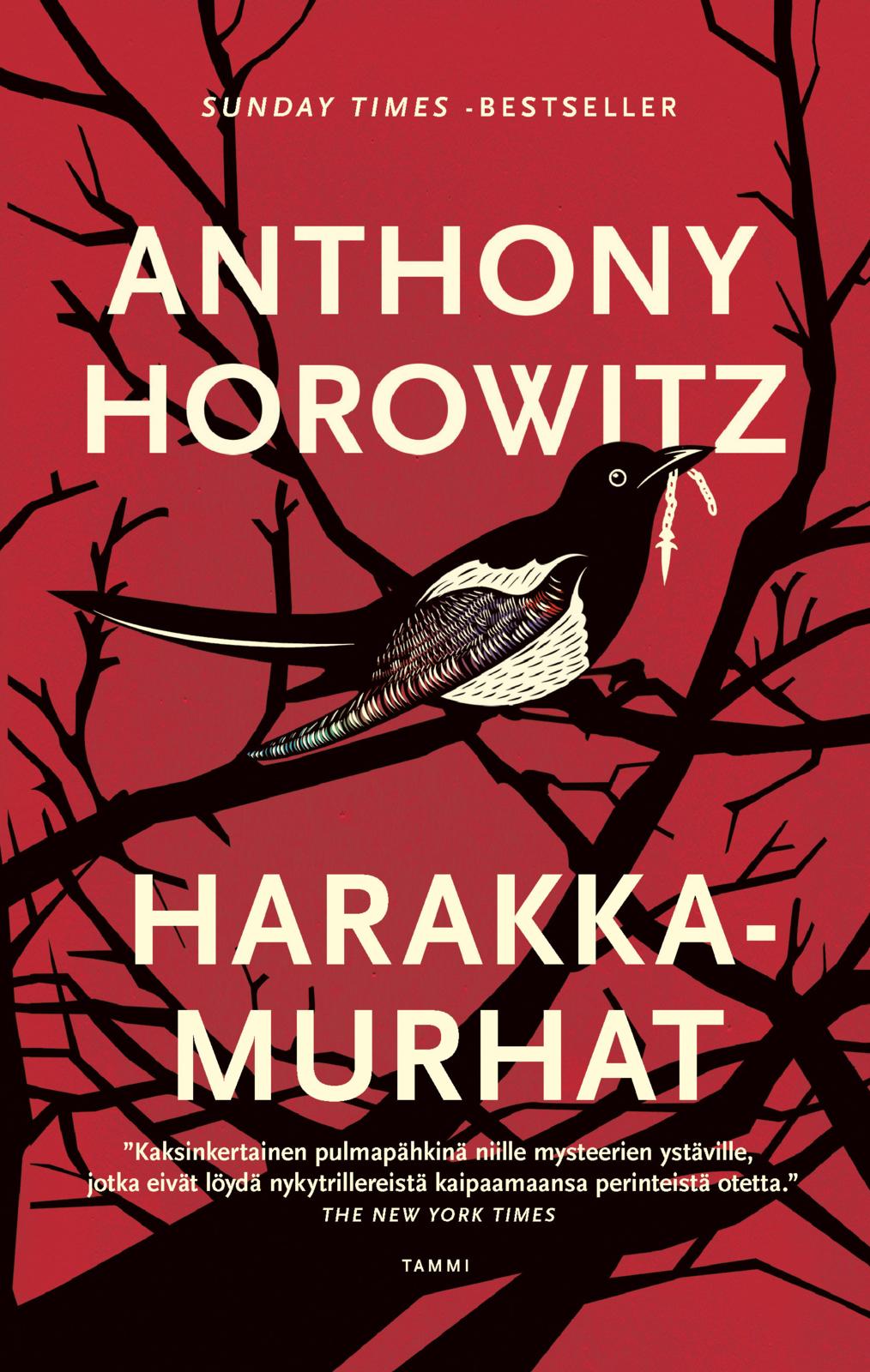 Etukansi. Anthony Horowitz Harakkamurhat