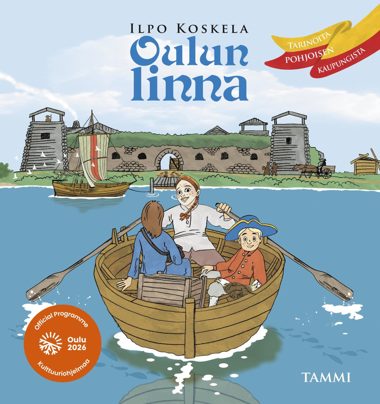 Etukansi. Ilpo Koskela Oulun linna