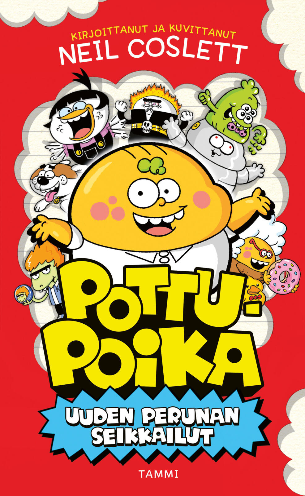 Etukansi. Neil Coslett Pottupoika