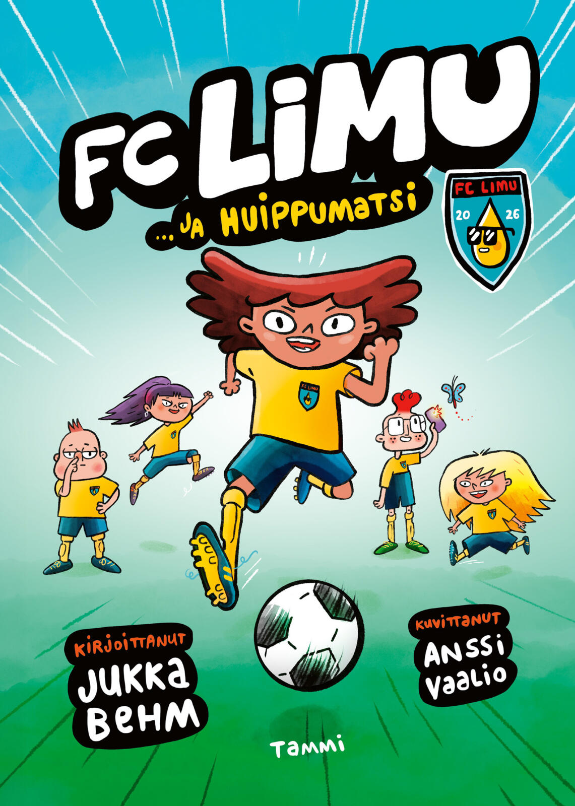 Etukansi. Jukka Behm FC LiMu ja huippumatsi