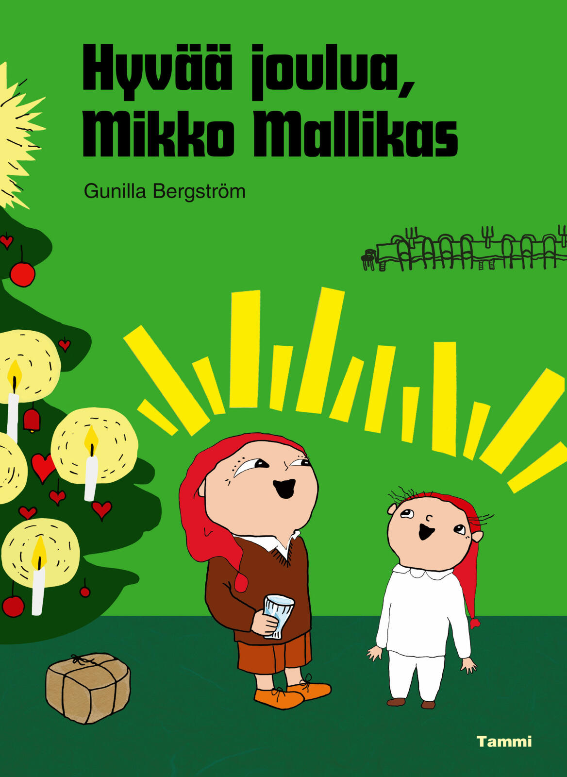 Etukansi. Gunilla Bergström Hyvää joulua, Mikko Mallikas