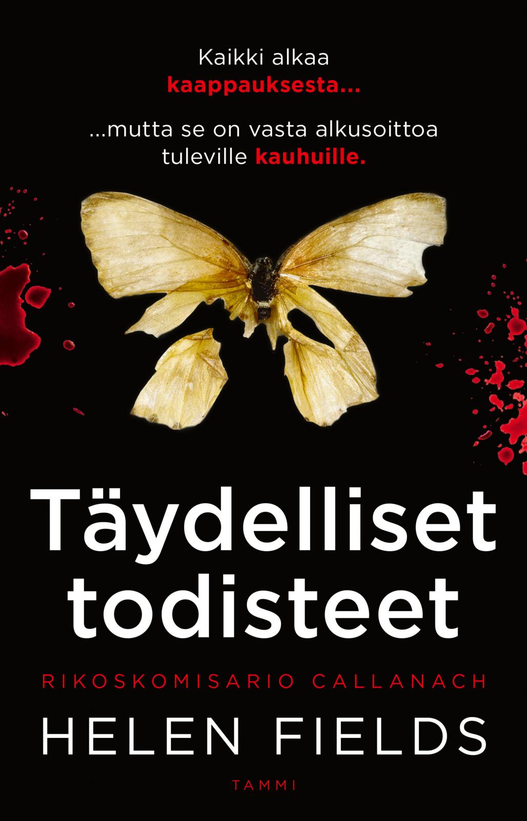 Etukansi. Helen Fields Täydelliset todisteet