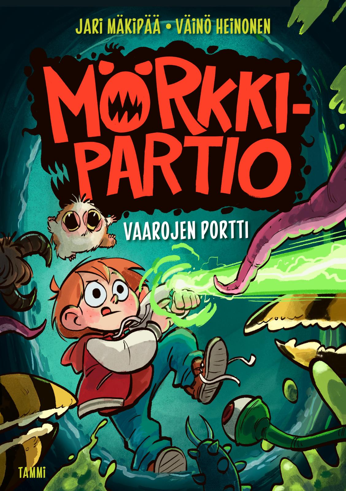 Etukansi. Jari Mäkipää Mörkkipartio 1. Vaarojen portti