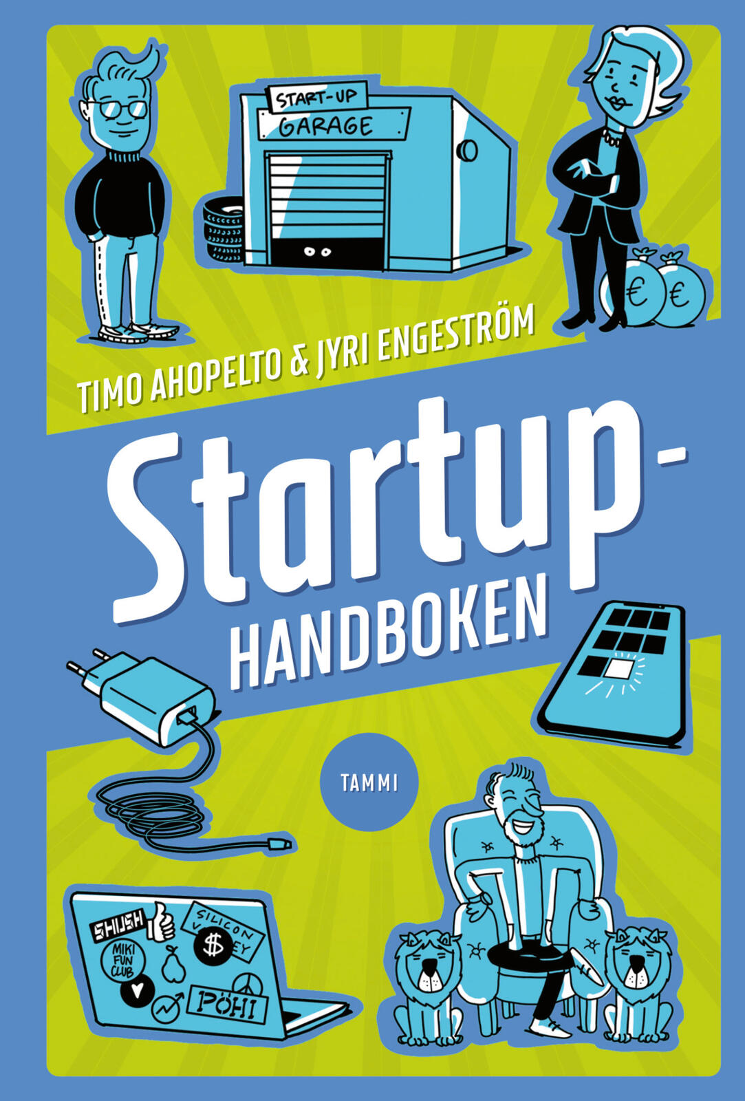 Etukansi. Jyri Engeström Startuphandboken