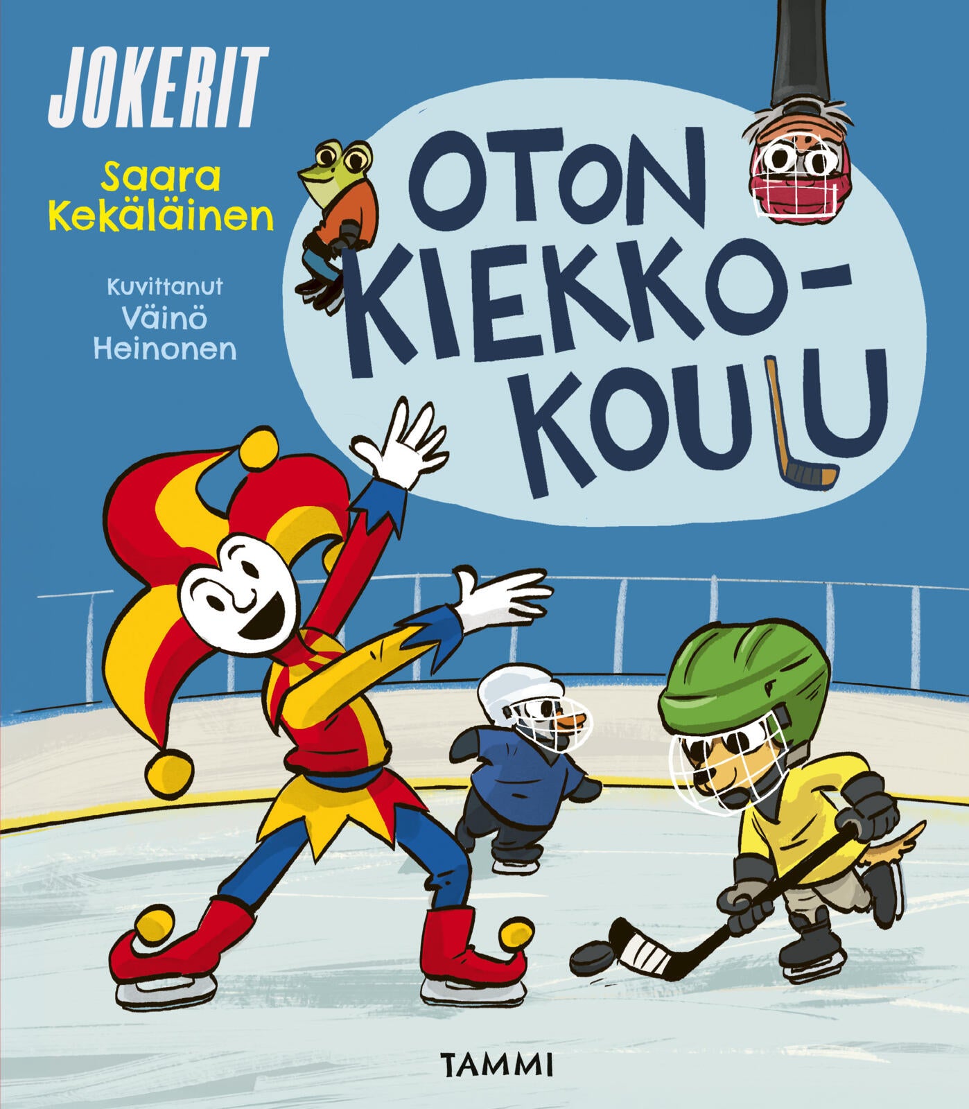 Etukansi. Saara Kekäläinen Jokerit. Oton kiekkokoulu