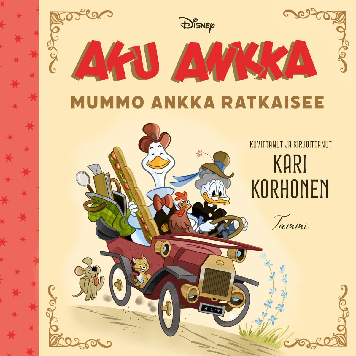 Etukansi. Disney Disney. Aku Ankka. Mummo Ankka ratkaisee