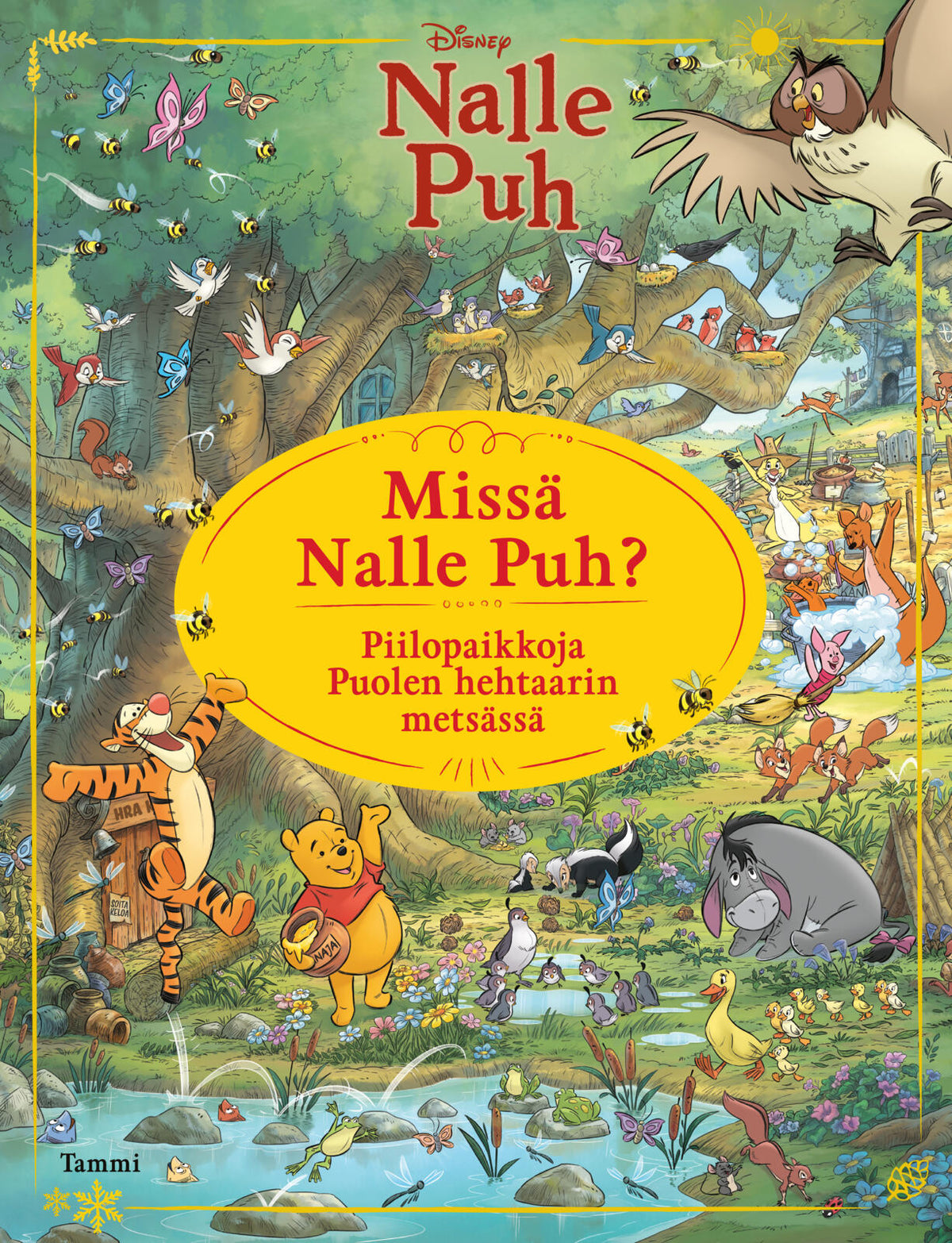 Etukansi. Disney Disney. Nalle Puh. Missä Nalle Puh?