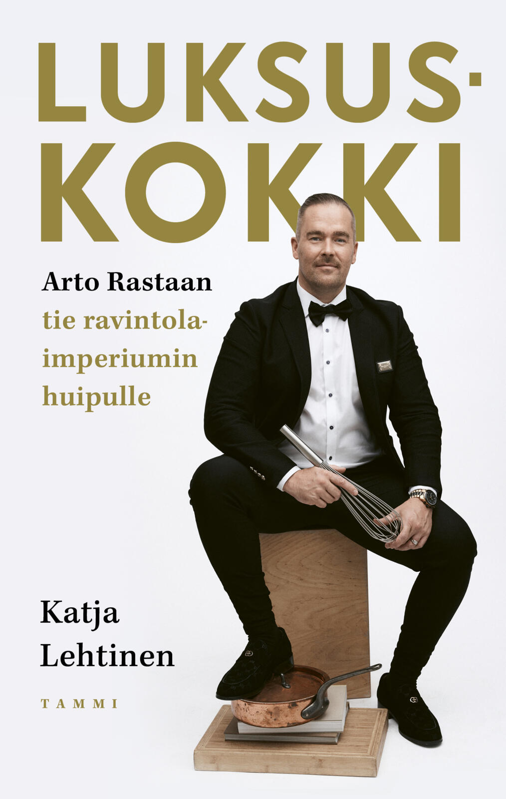 Etukansi. Katja Lehtinen Luksuskokki