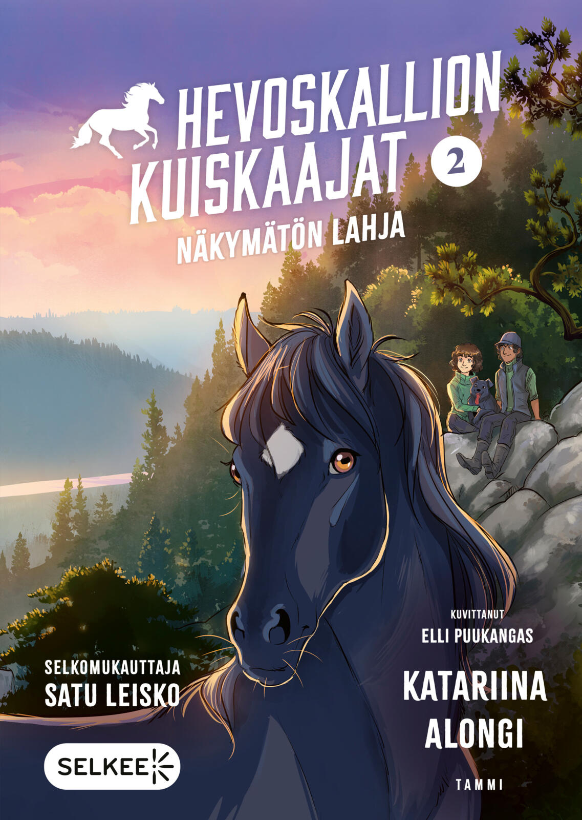 Etukansi. Katariina Alongi Näkymätön lahja (selkokirja)