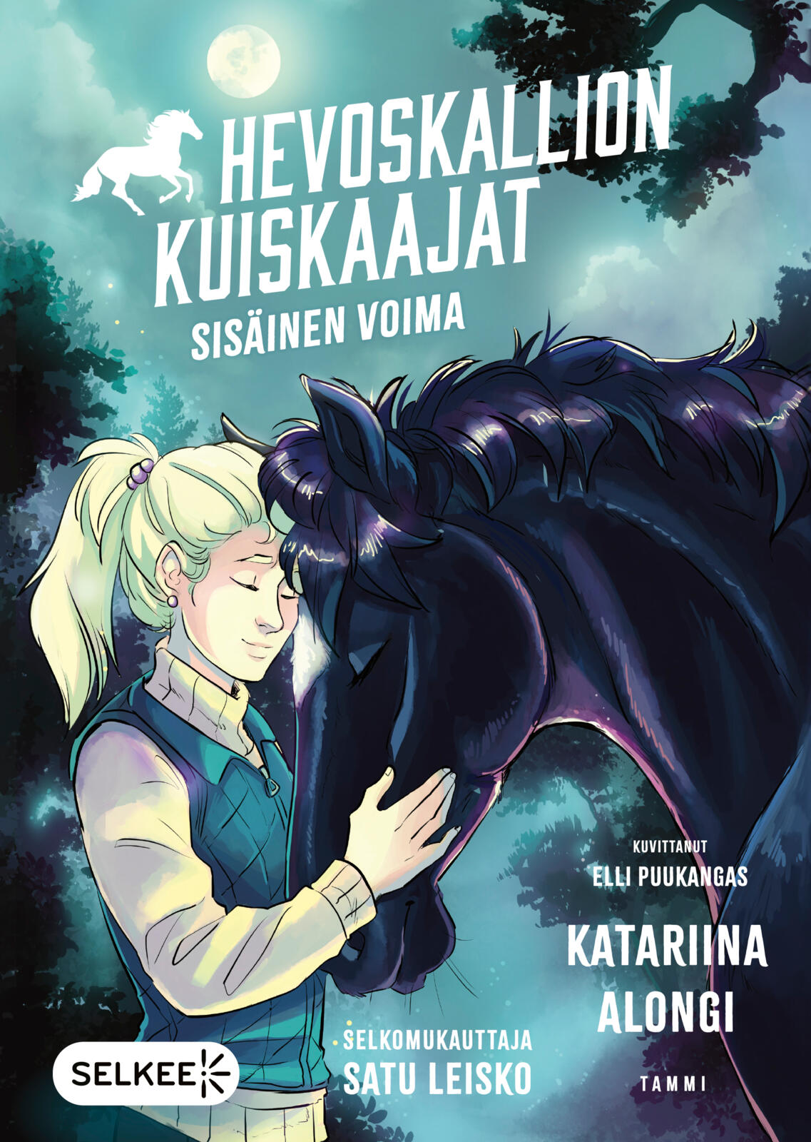 Etukansi. Katariina Alongi Sisäinen voima (selkokirja)