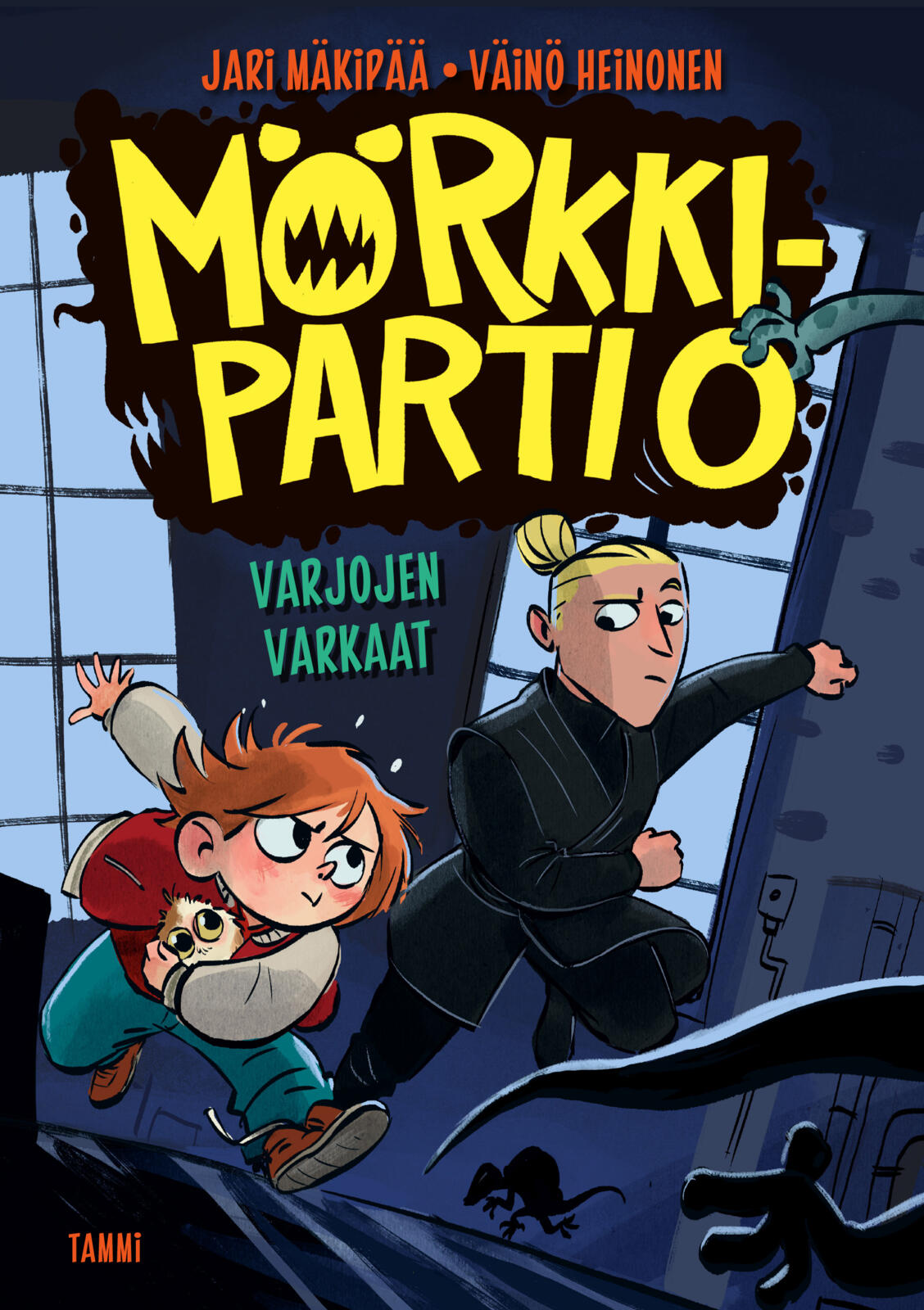 Etukansi. Jari Mäkipää Mörkkipartio 2. Varjojen varkaat