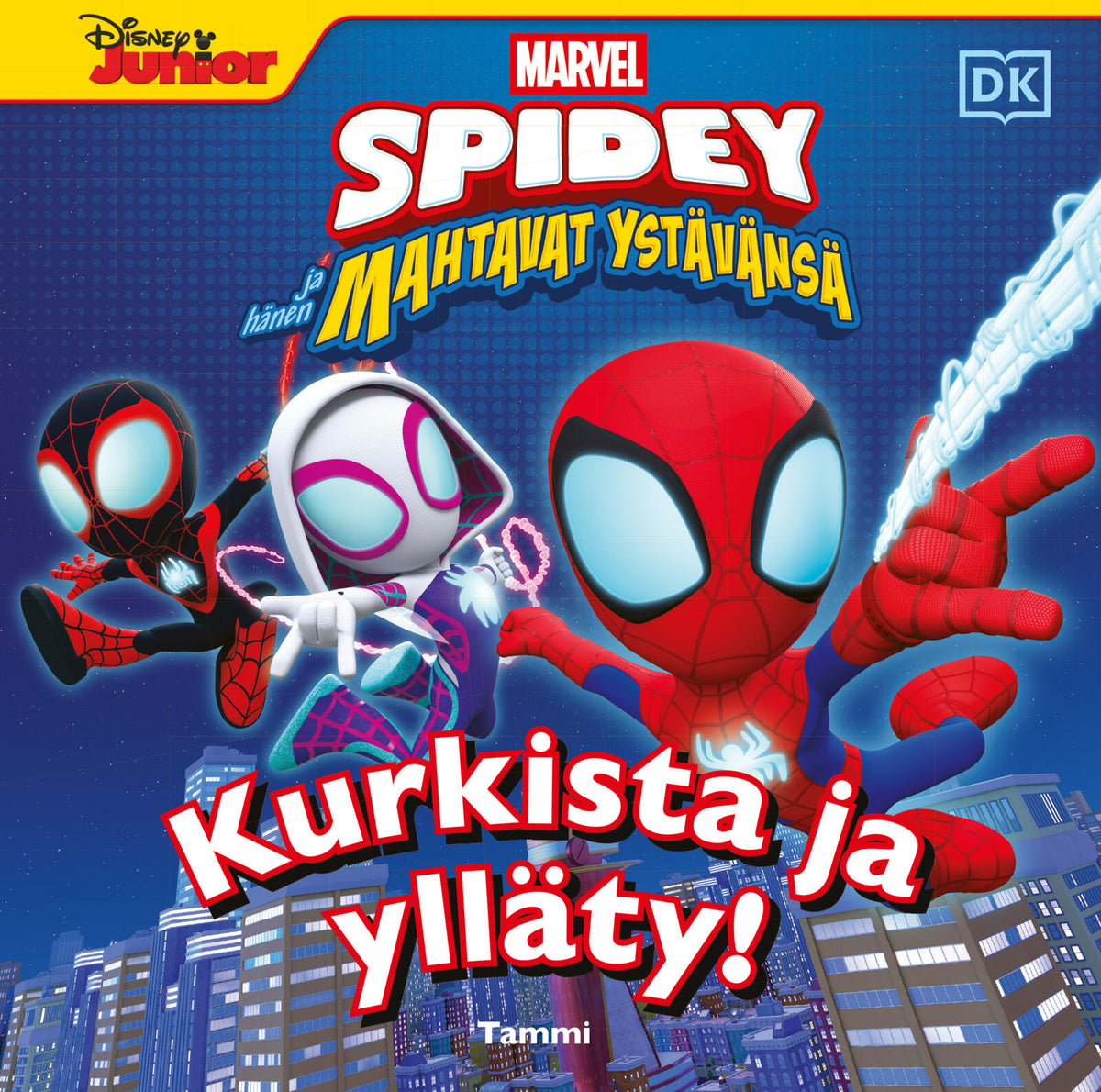 Etukansi. Marvel Marvel. Spidey ja hänen mahtavat ystävänsä. Kurkista ja ylläty!