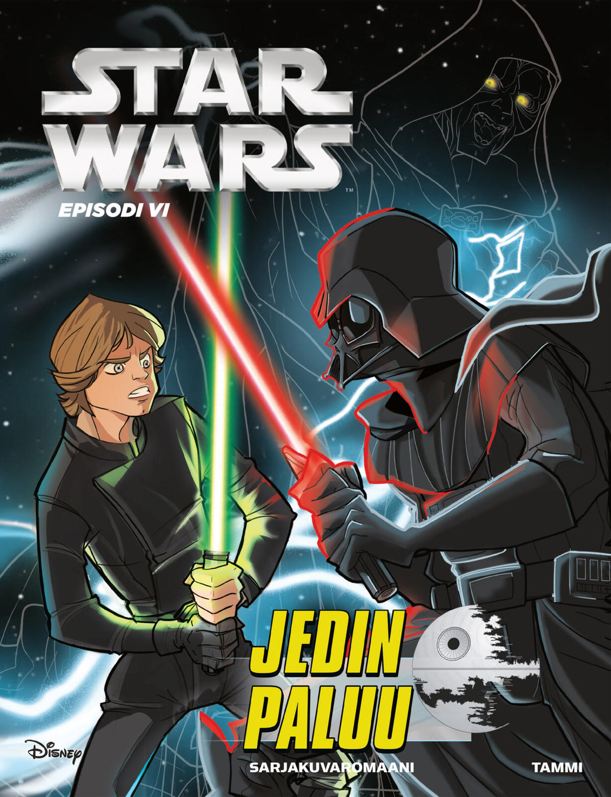 Etukansi. Star Wars Star Wars. Episodi VI Jedin paluu. Sarjakuvaromaani
