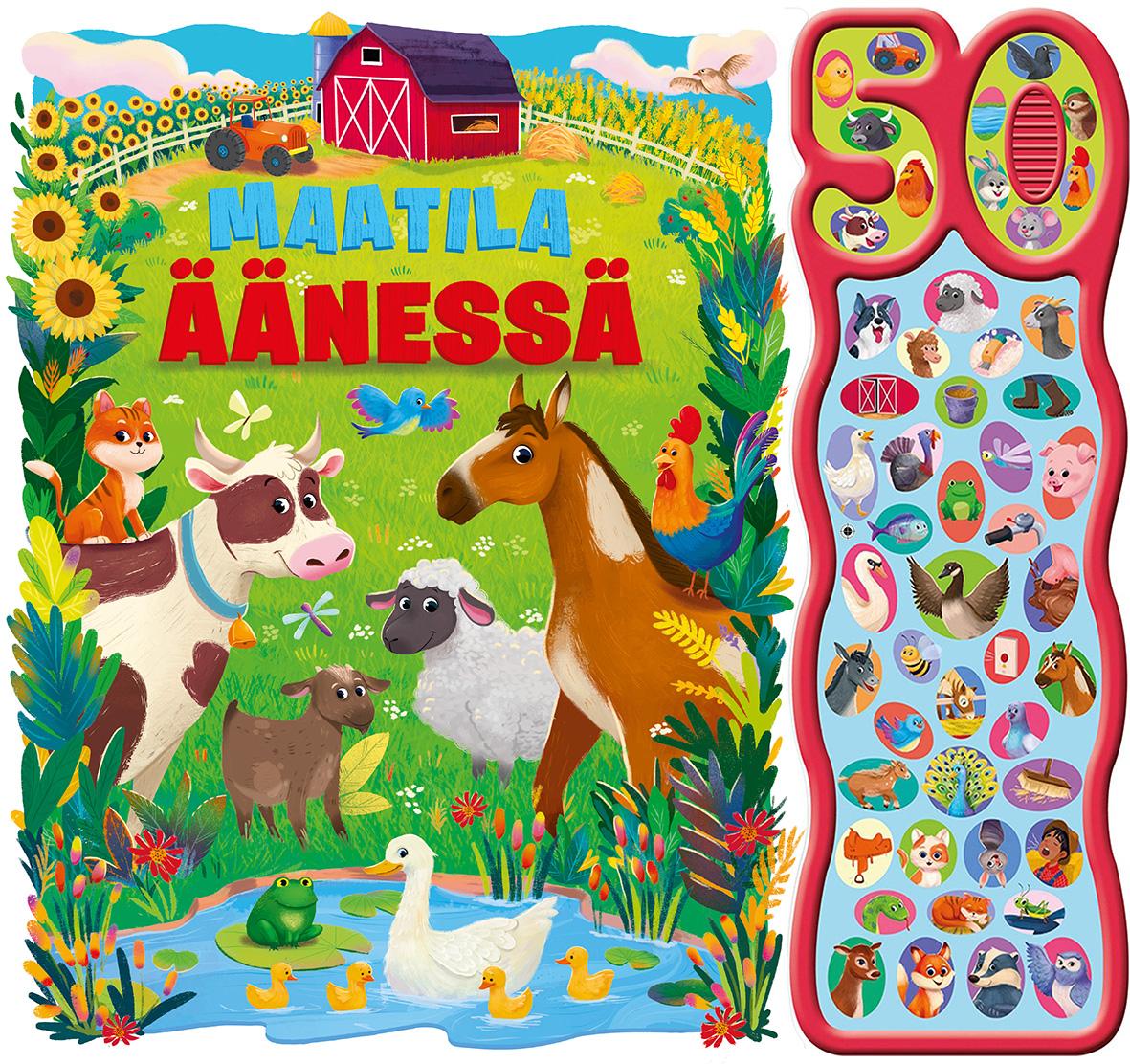 Etukansi. kids.fi Maatila äänessä - 50 ääntä