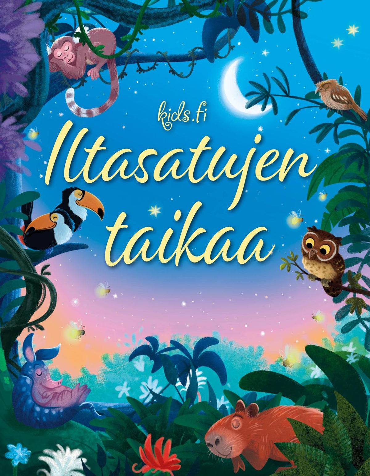 Etukansi. Usborne Publishing Ltd Iltasatujen taikaa