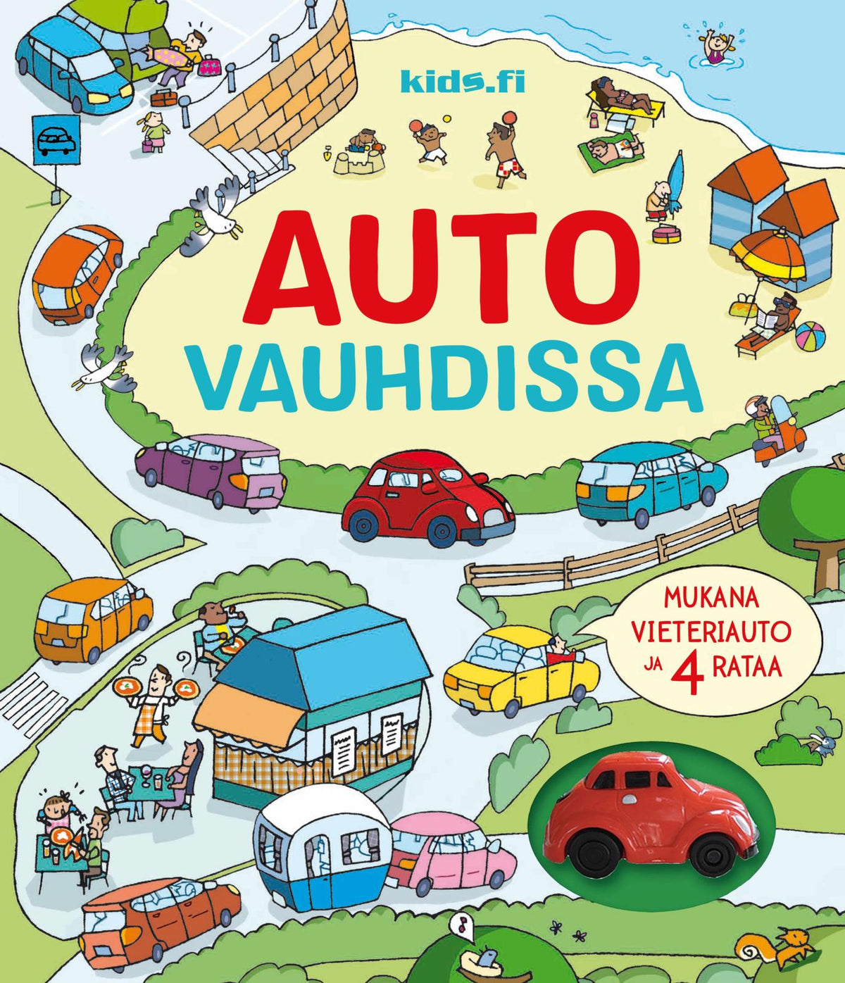 Etukansi. Fiona Watt Auto vauhdissa - Mukana vieteriauto
