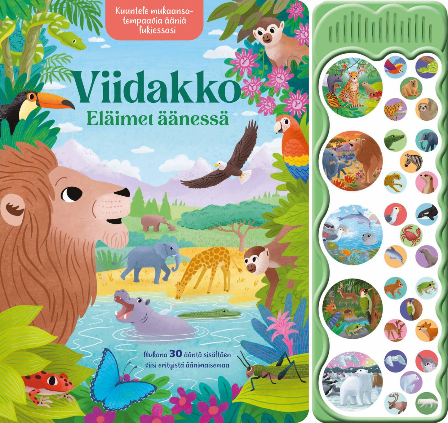 Etukansi. Igloo Viidakko - Eläimet äänessä