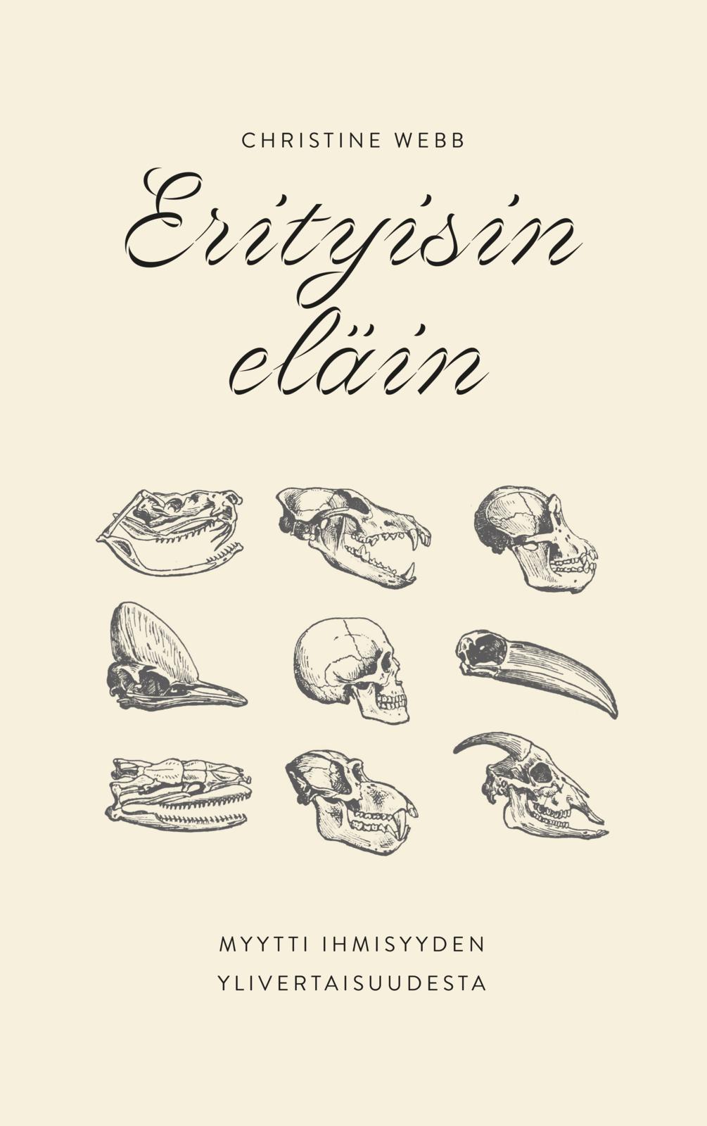Etukansi. Christine Webb Erityisin eläin