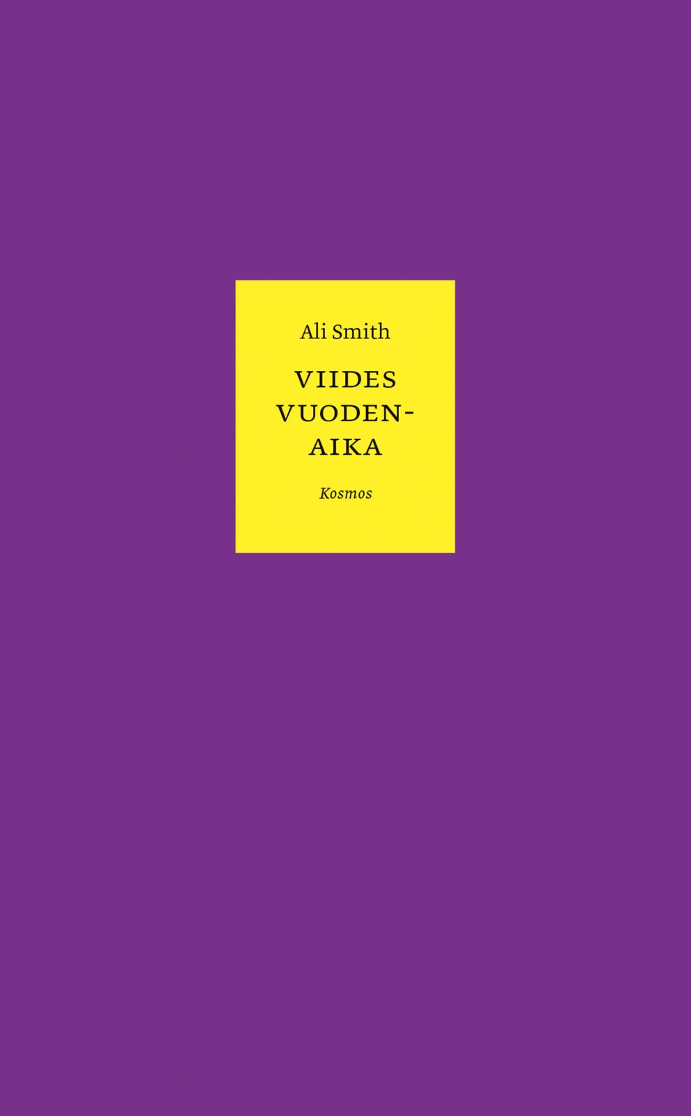 Etukansi. Ali Smith Viides vuodenaika