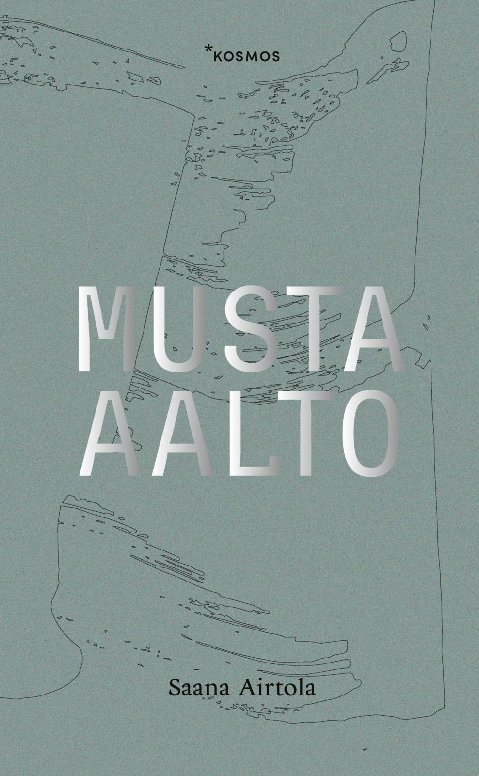 Etukansi. Saana Airtola Musta aalto
