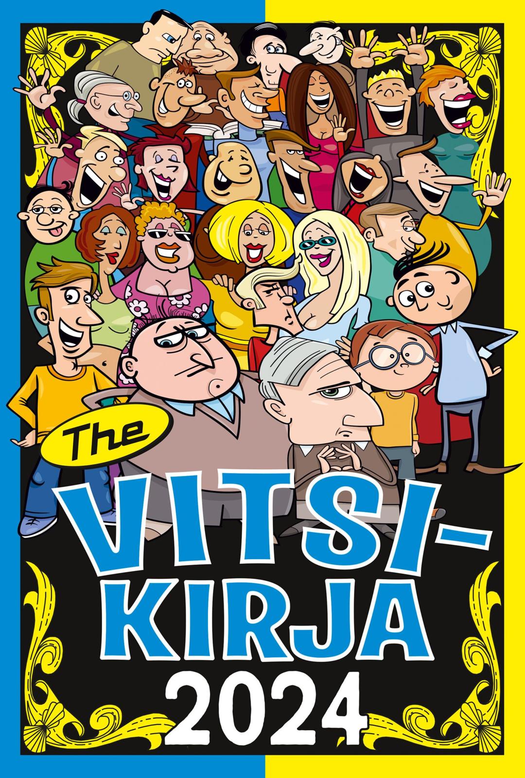 Etukansi. Joachim Readme The Vitsikirja 2024