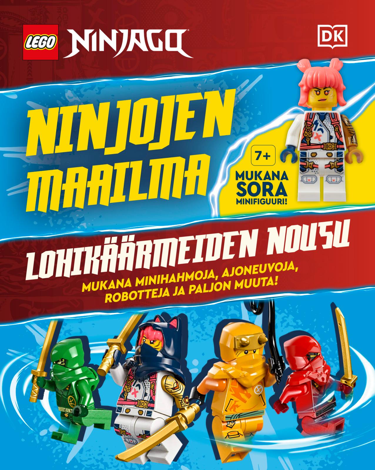 Etukansi. Dorling Kindersley Lego Ninjago - Ninjojen maailma