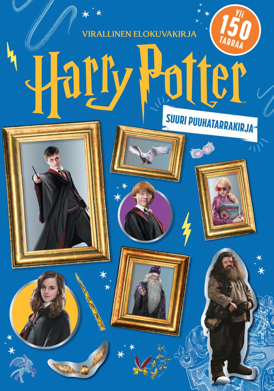 Etukansi. Warner Bros. Entertainment Harry Potter - Suuri puuhatarrakirja