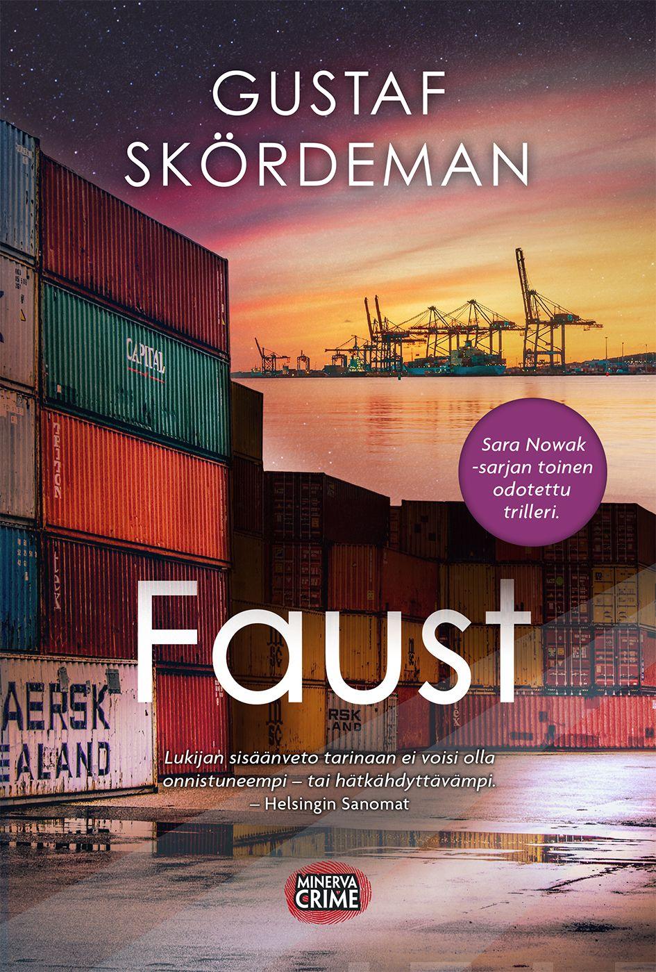 Etukansi. Gustaf Skördeman Faust