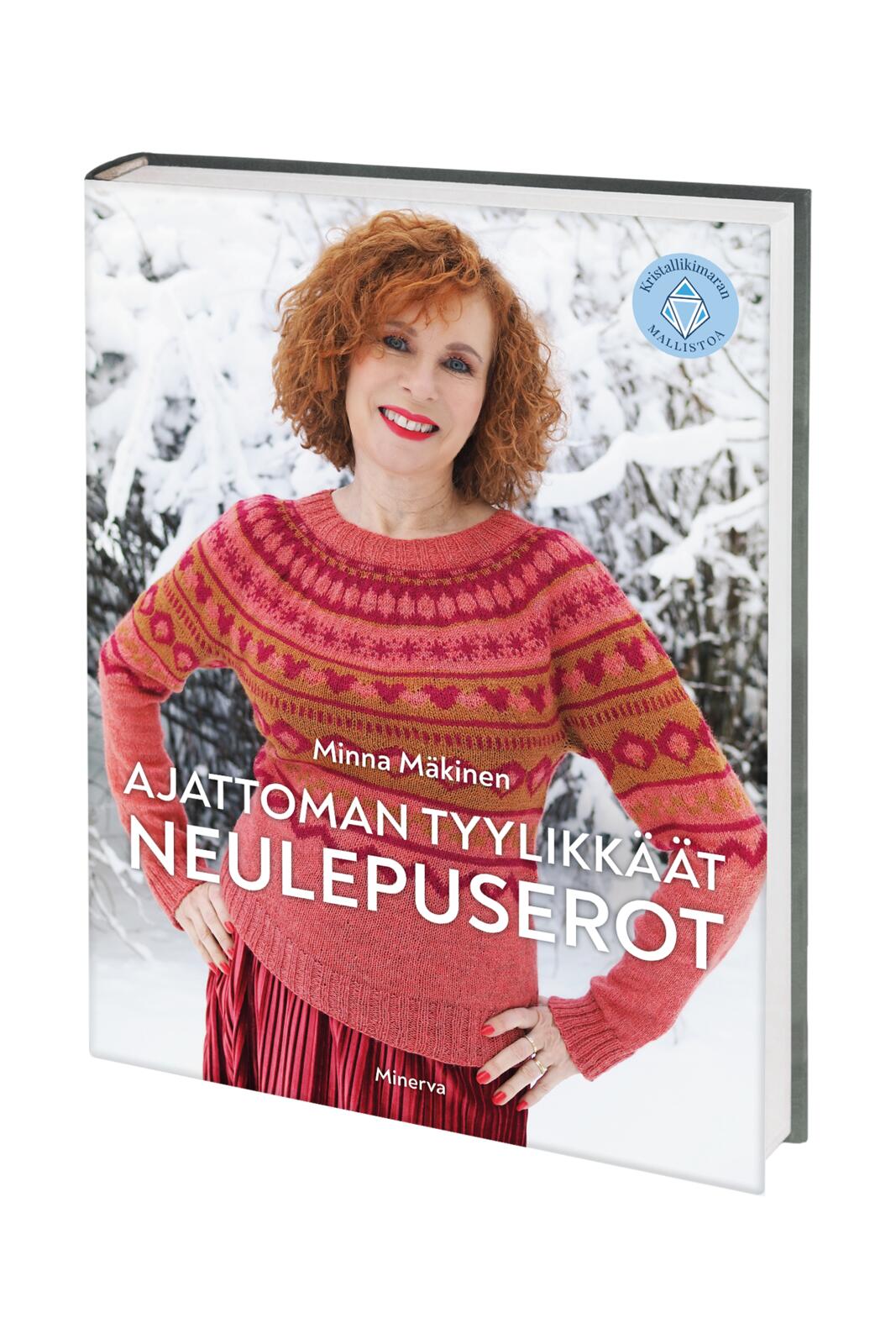 Etukansi. Minna Mäkinen. Ajattoman tyylikkäät neulepuserot