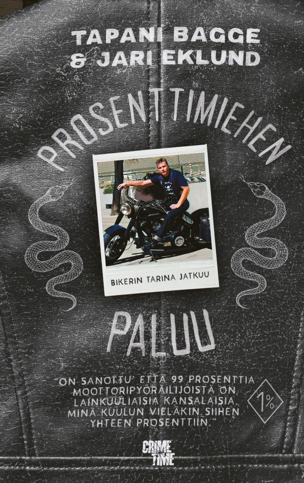 Etukansi. Tapani Bagge Prosenttimiehen paluu