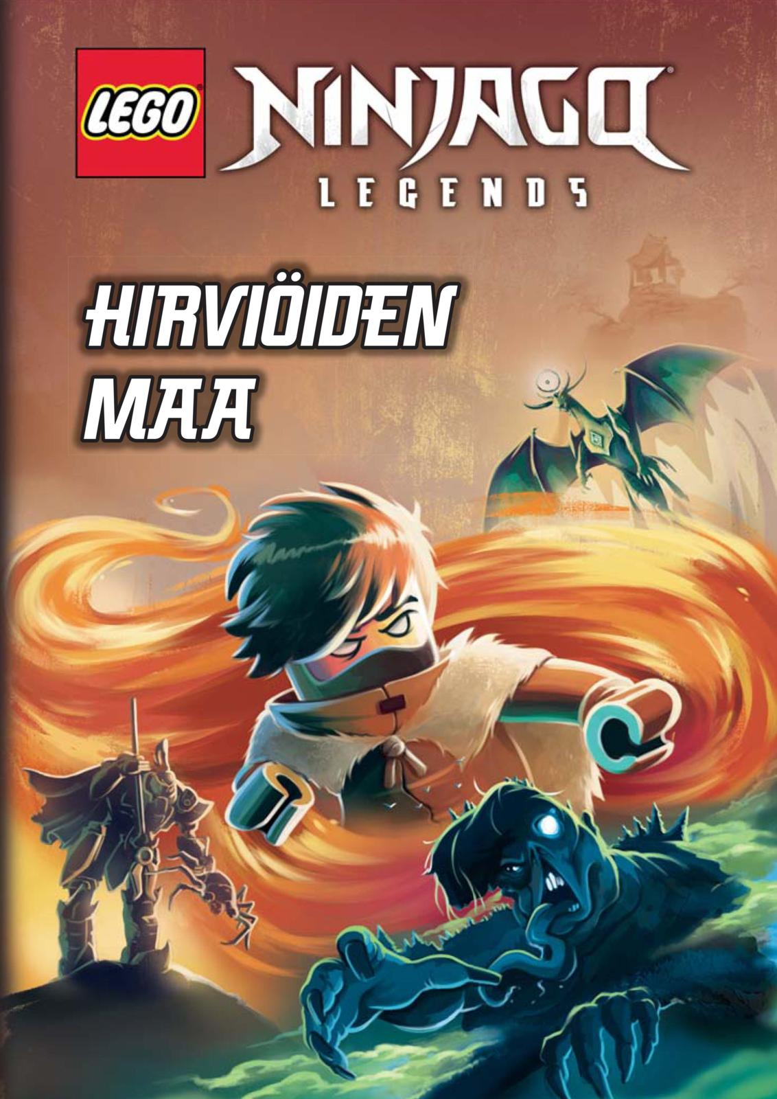 Etukansi. Lego Group Lego Ninjago - Hirviöiden maa