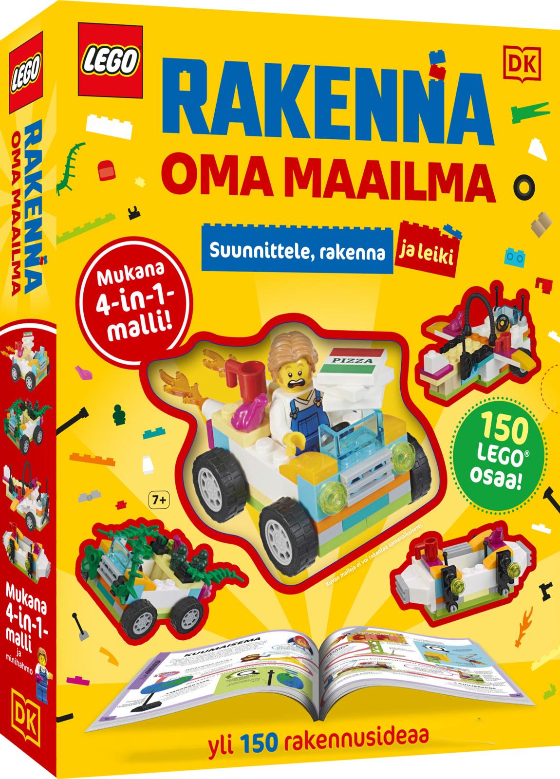 Etukansi. Dorling Kindersley Ltd Lego rakenna oma maailma