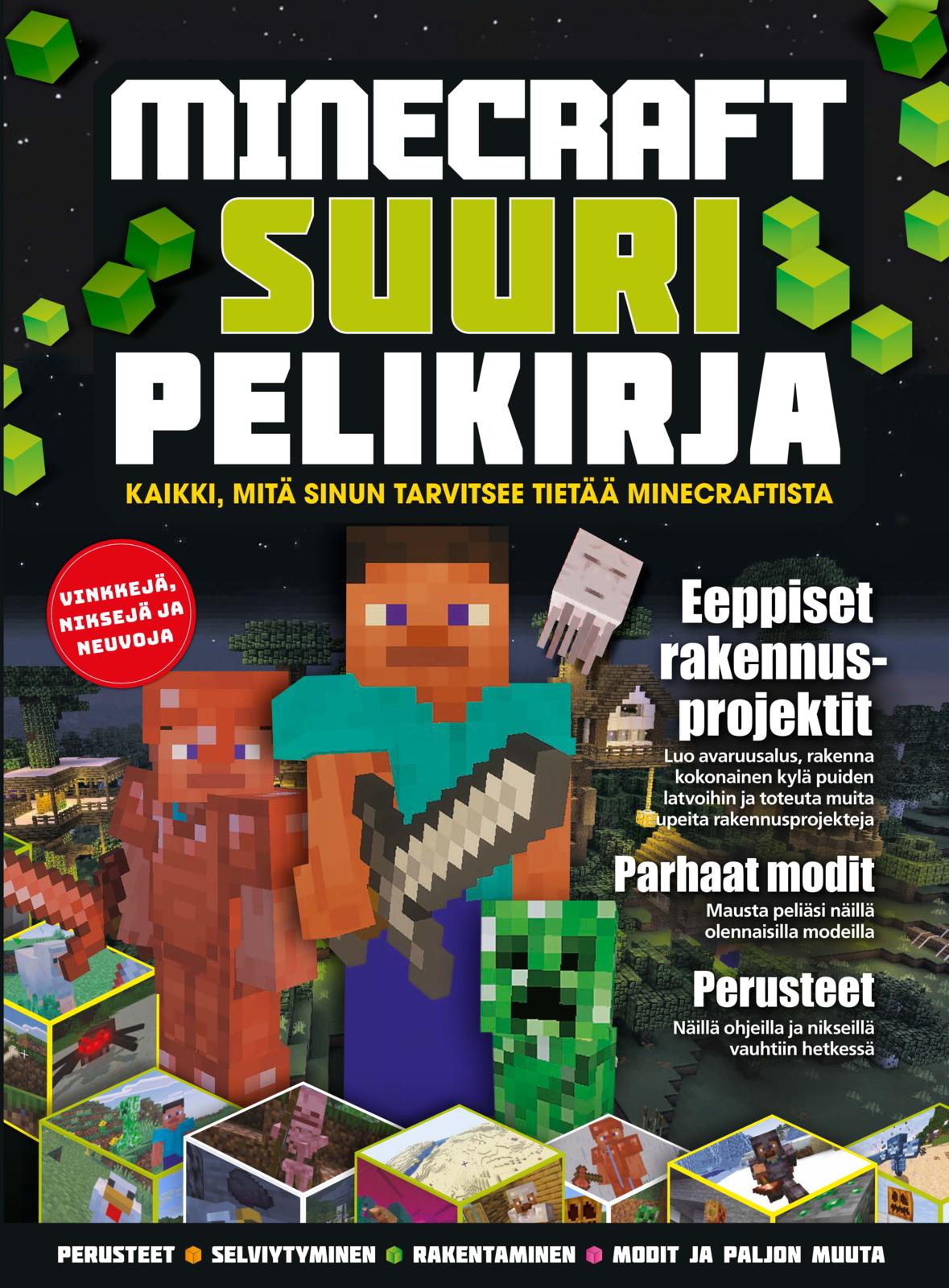 Etukansi. Future Publishing Minecraft - Suuri Pelikirja 2026