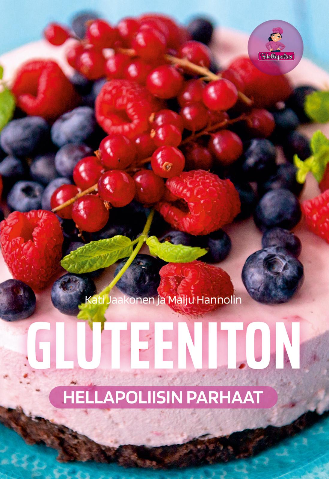 Etukansi. Kati Jaakonen Gluteeniton - Hellapoliisin parhaat