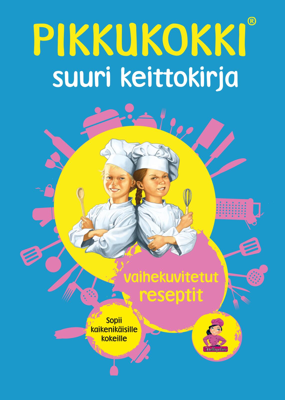 Etukansi. Kati Jaakonen Pikkukokki - Suuri keittokirja