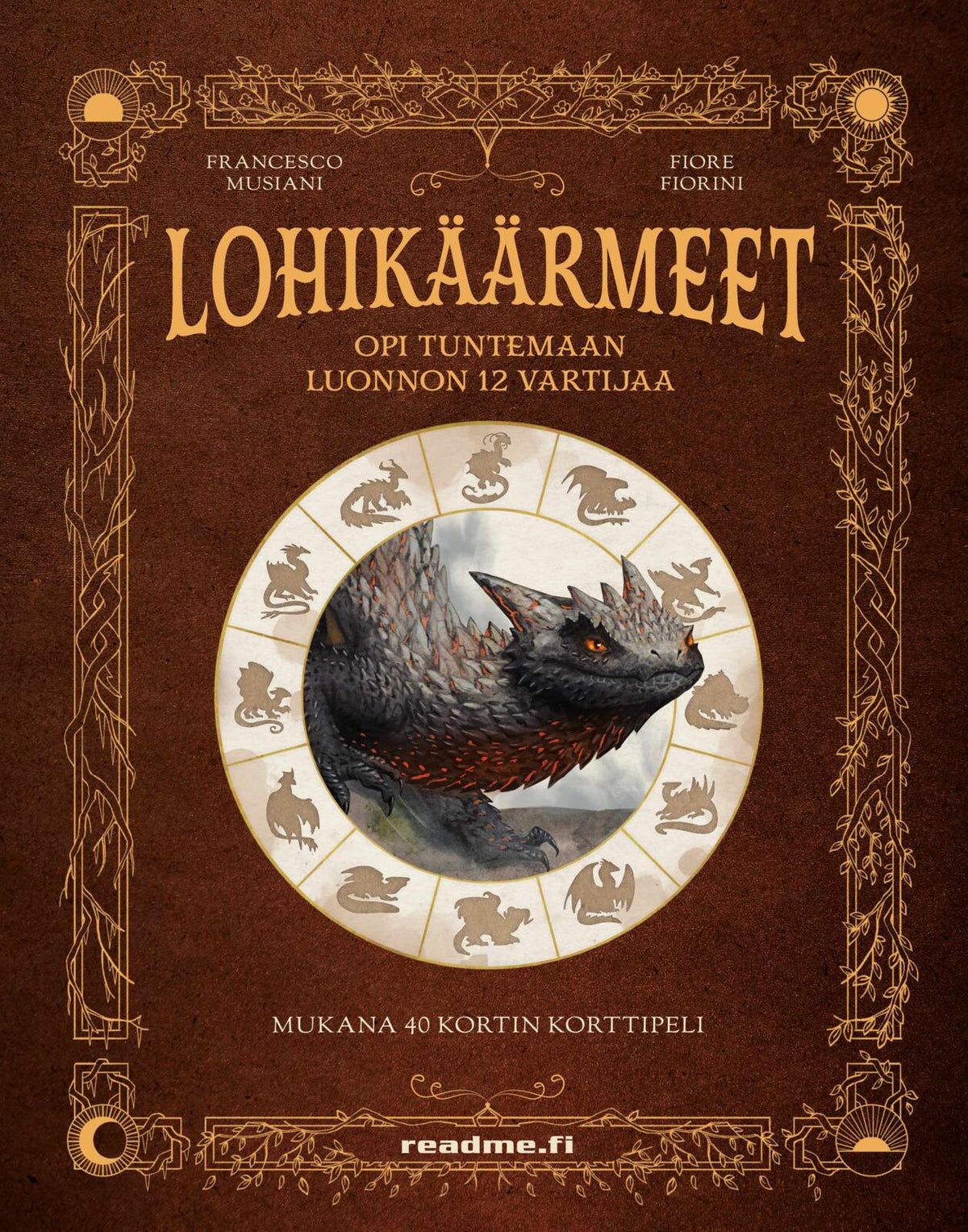 Etukansi. Francesco Musiani Lohikäärmeet