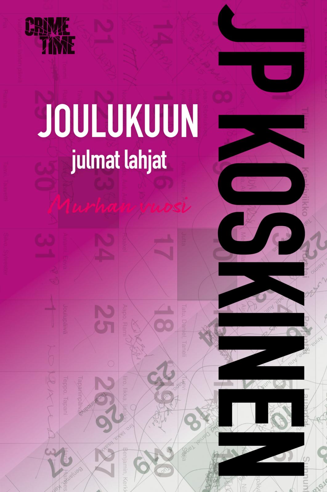 Etukansi. JP Koskinen Joulukuun julmat lahjat