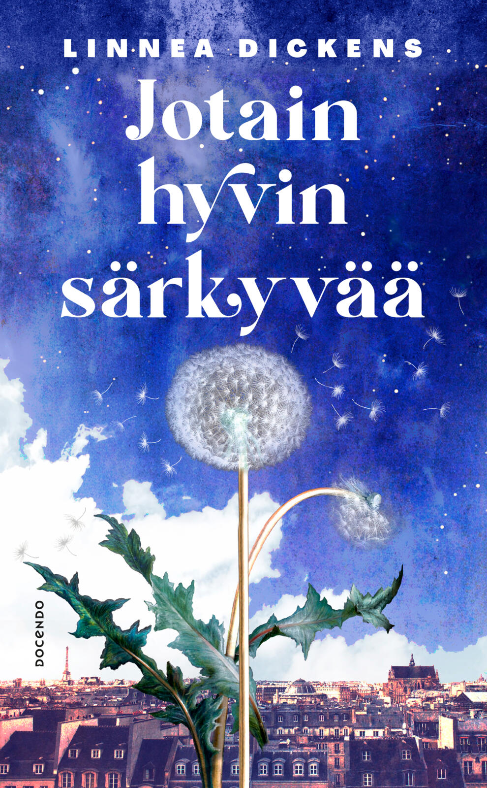 Etukansi. Linnea Dickens Jotain hyvin särkyvää
