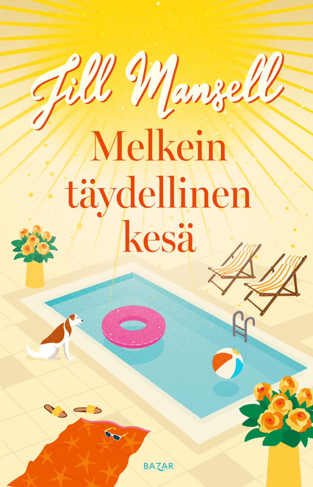 Etukansi. Jill Mansell Melkein täydellinen kesä