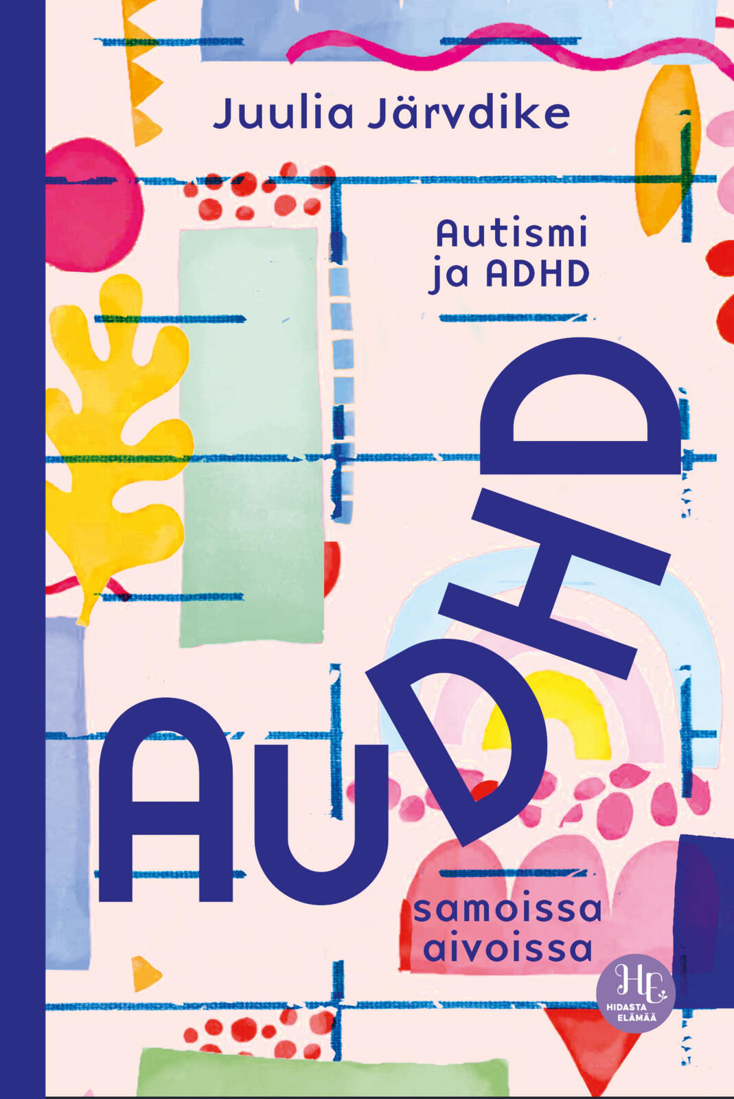 Etukansi. Juulia Järvdike AuDHD – autismi ja ADHD samoissa aivoissa