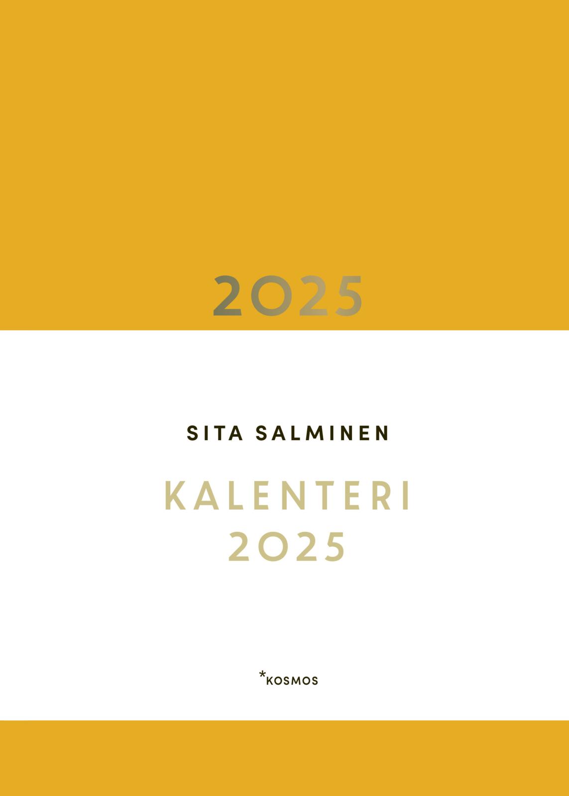 Etukansi. Sita Salminen. Sitan kalenteri 2025